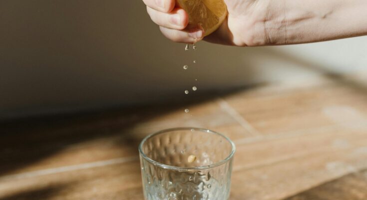 Drinking Lemon Water Daily